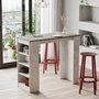 Hanah Home Mesa de bar St1-Gt Gris